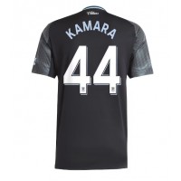 Stroje piłkarskie Aston Villa Boubacar Kamara #44 Koszulka Wyjazdowej 2025-26 Krótki Rękaw